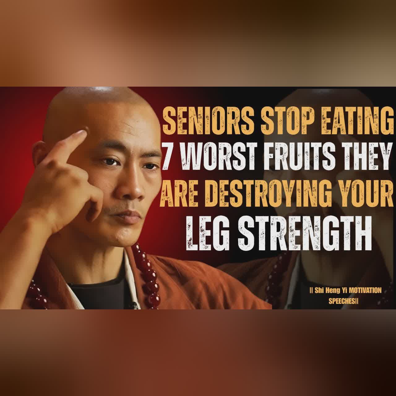 ๐จ Seniors Beware! She Hang Yi Reveals 7 Fruits That Destroy Leg Strength ๐๐