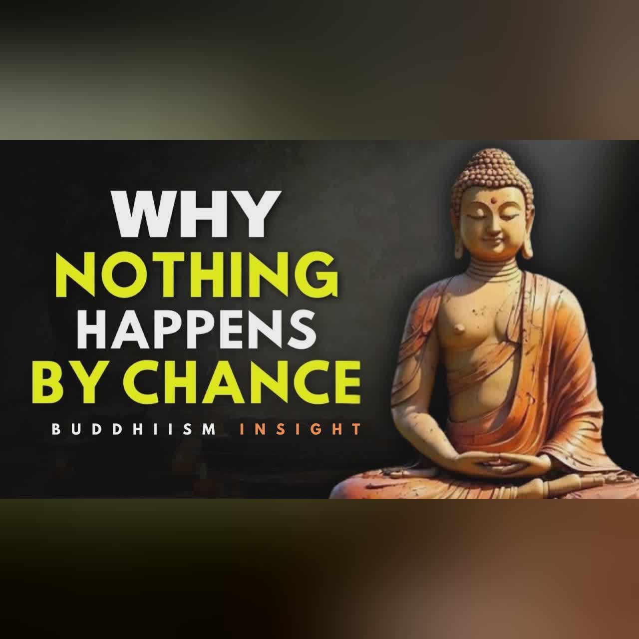 Nothing Is Coincidence: The Universe Is Sending You a Message | Buddhism Wisdom