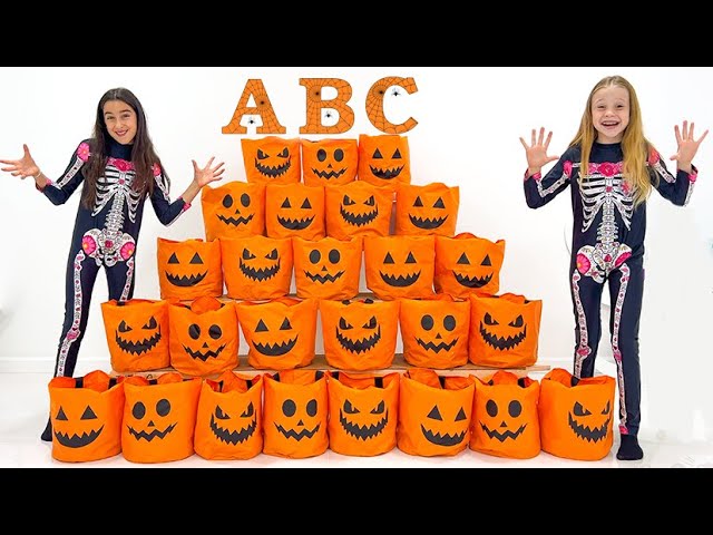 Nastya and friends - Halloween escape rooms