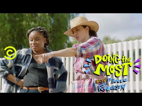 Kevin Bacon Does a Ropes Course - Doing the Most with Phoebe Robinson