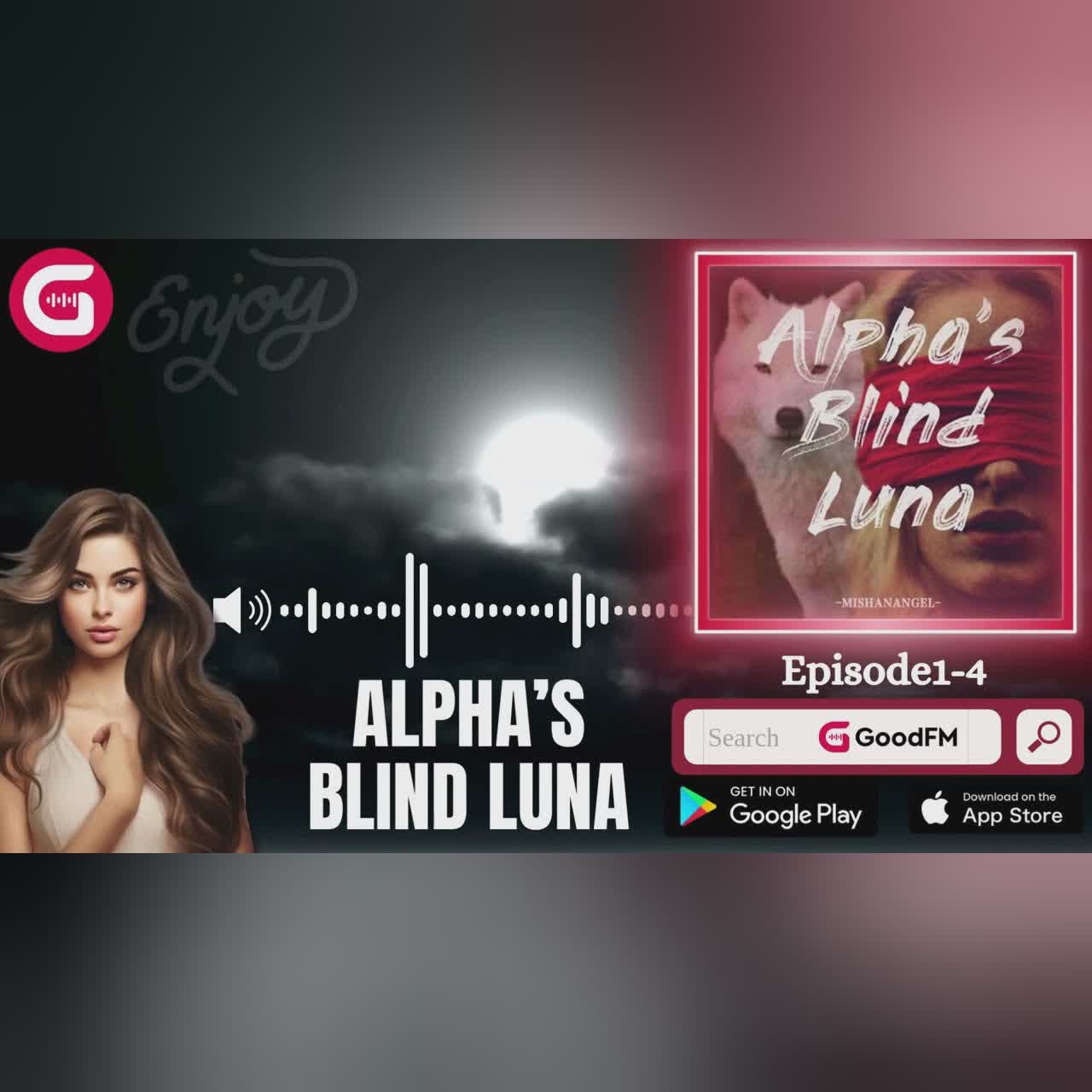 Werewolf Romance-Alpha's Blind Luna 1-4