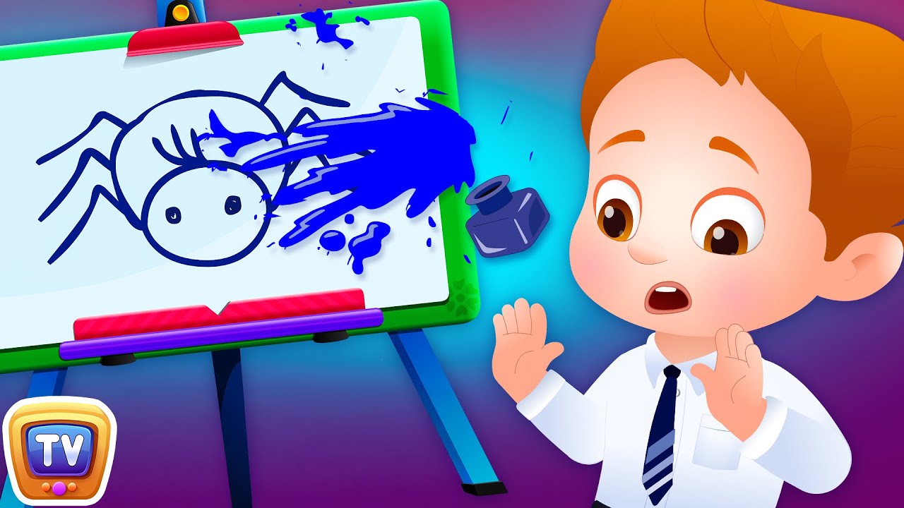 Witches? or Ghosts? - Cussly Gets a Fright - Halloween Episode with Song - ChuChu TV Storytime