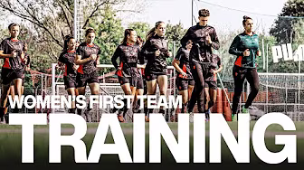 Training: Fitness & Ball Mastery πͺβ½ | L'allenamento delle rossonere