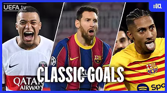 CLASSIC Barcelona vs Paris Saint-Germain Goals!