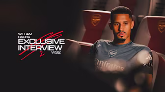 EXCLUSIVE INTERVIEW | William Saliba on his new deal, his love for the club and more ❤️