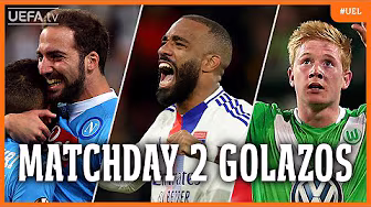 Europa League Strikes You NEED To Watch! | MD2 Edition