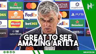 So nice to see AMAZING Arteta again | Jose Luis Mendilibar | Arsenal 2-0 Olympiacos