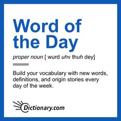 Word of the Day: August 19, 2021