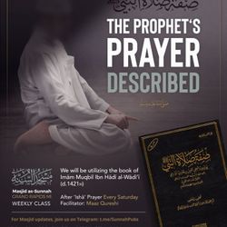 The Prophet's Prayer Described
