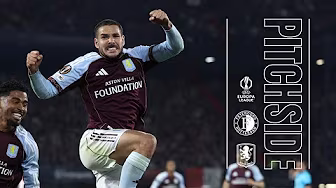 Buendia and McGinn on the scoresheet AGAIN! | Feyenoord v Aston Villa | PITCHSIDE