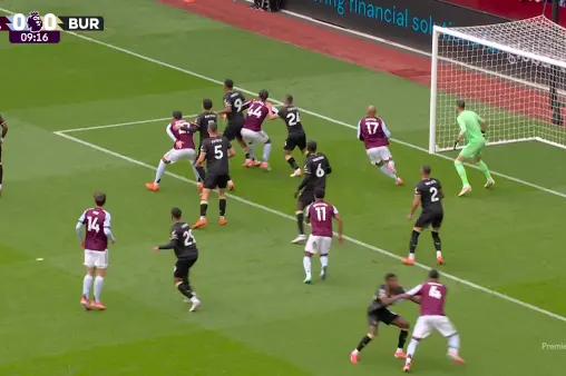Aston Villa VS Burnley Highlight