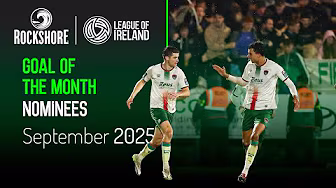 Rockshore LOI Goal of the Month Nominees | September 2025