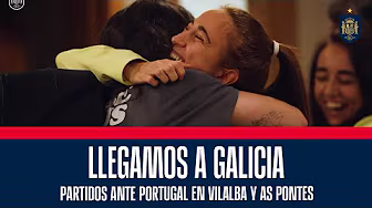 La selección femenina de fútbol sala ya está en Galicia | 🔴 SEFUTBOL