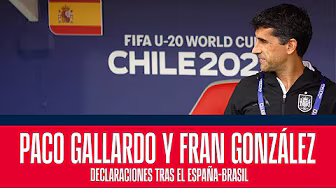 Declaraciones de Paco Gallardo y Fran González tras el España-Brasil | 🔴 SEFUTBOL