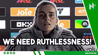 We need to be RUTHLESS! Renee Slegers | Man City 3-2 Arsenal