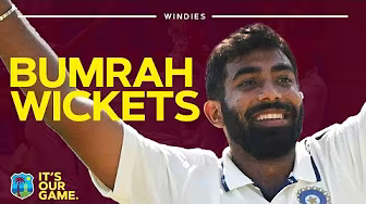 Bumrah Brilliance On Show 🐐 Every Jasprit Bumrah Wicket ☝️ West Indies v India Test Series 2019