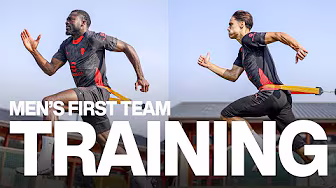 Lavoro su forza e potenza per i rossoneri | AC Milan Training