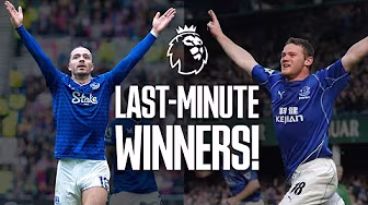 Every LAST-MINUTE winner! | Rooney, Grealish, Arteta + more!