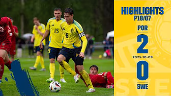 Highlights P18/07 Portugal-Sverige 2-0