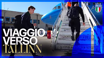 La rifinitura e il viaggio degli Azzurri verso Tallinn | Estonia-Italia