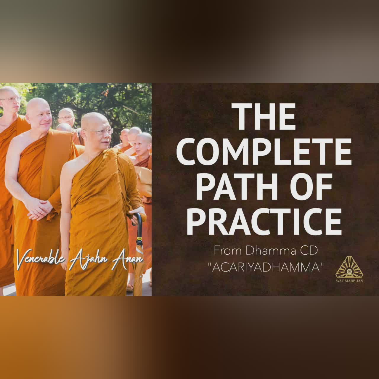 ACARIYADHAMMA: The Role of Buddhism in a Material Society | Ajahn Anan