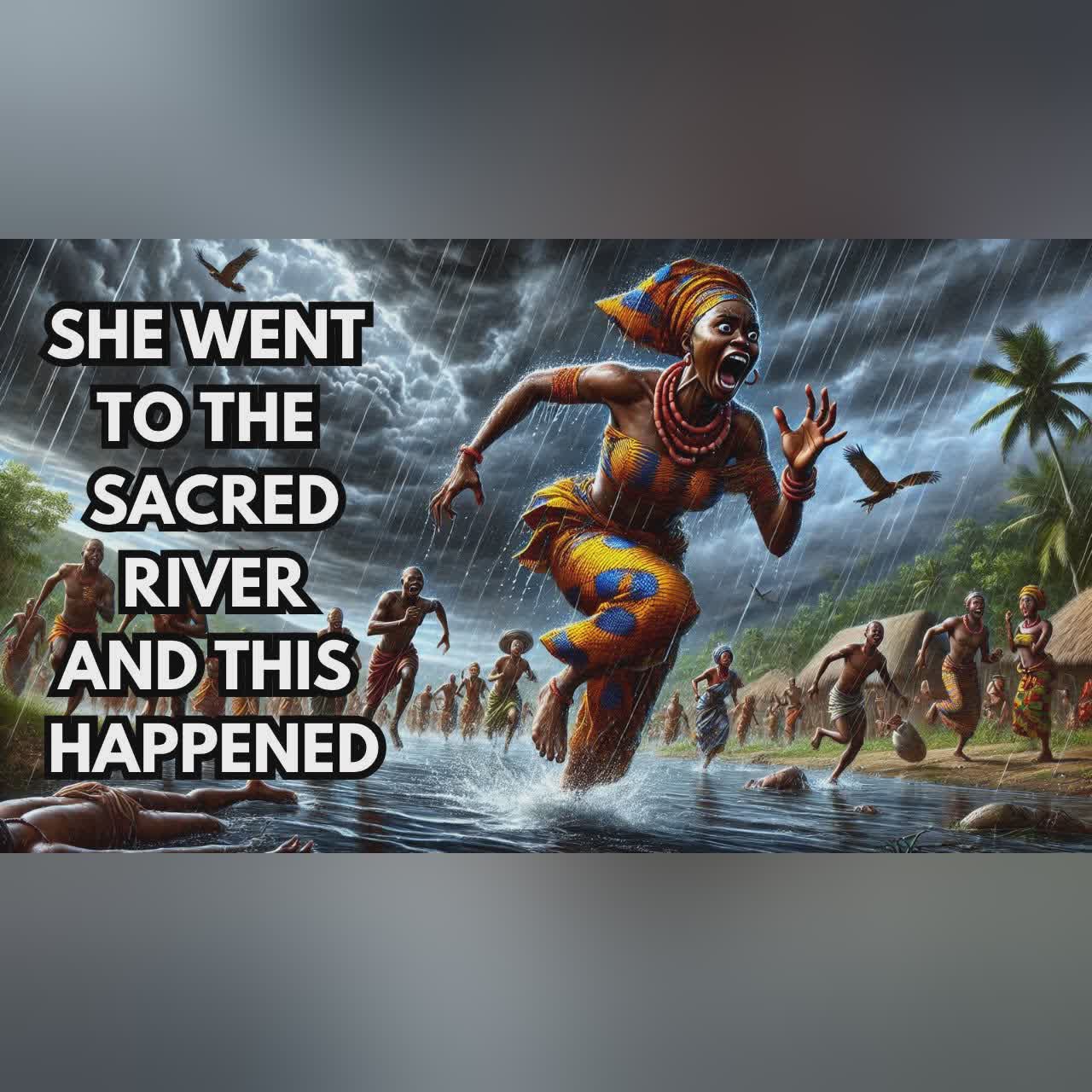 STEP MOTHER LEARNT THE HARD WAY AFTER SENDING HER STEP DAUGHTER TO THE SACRED RIVER#storytelling