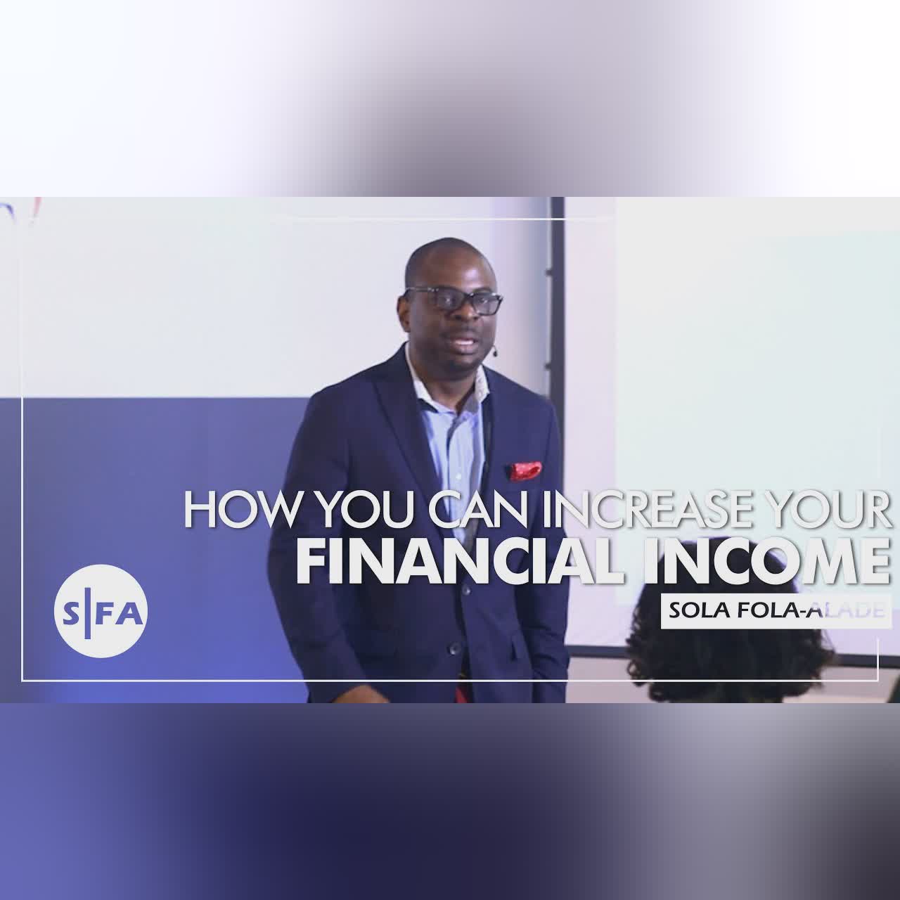 How You Can Increase Your Financial Income