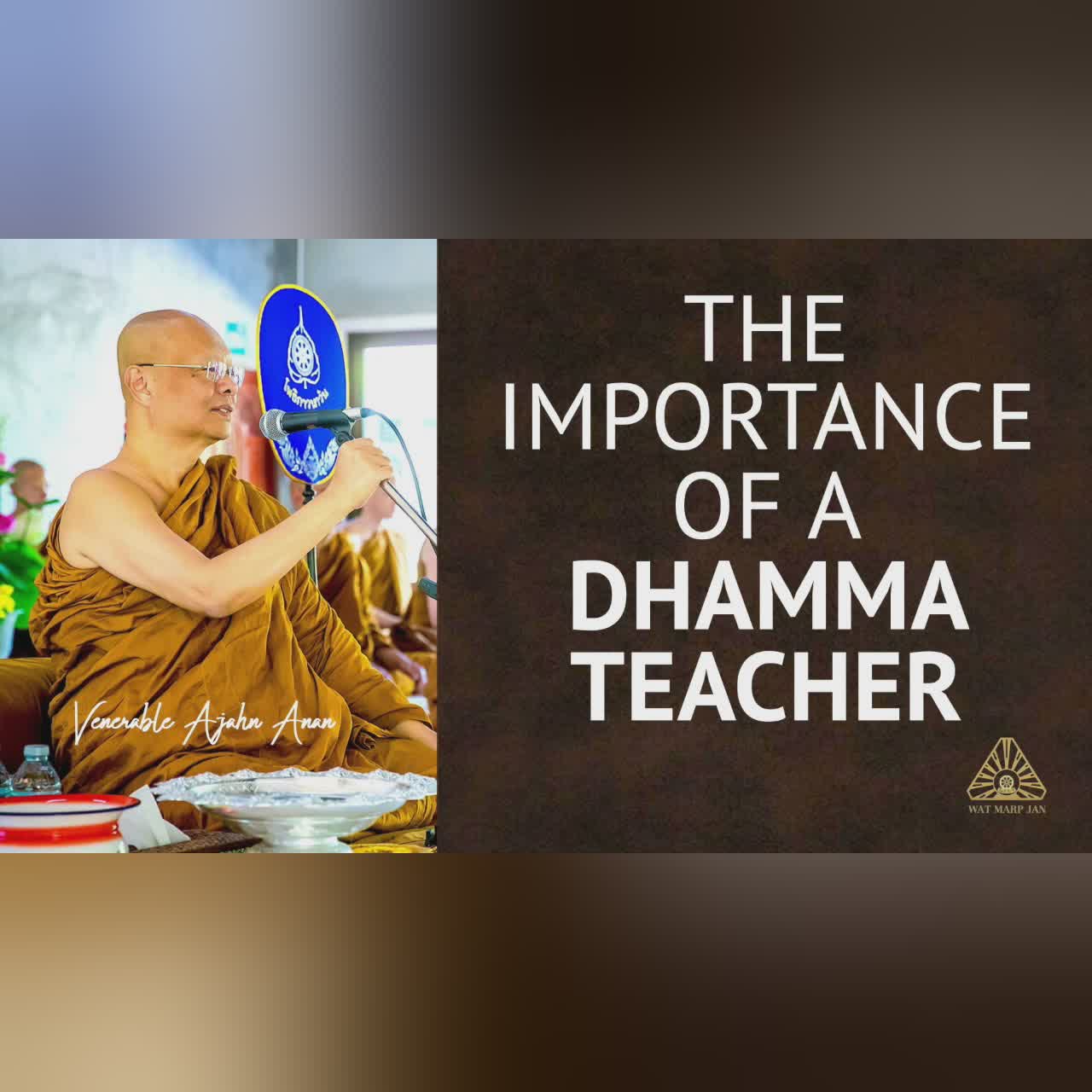 Nature is Always Teaching Us | Ajahn Anan | 28 Oct 2021