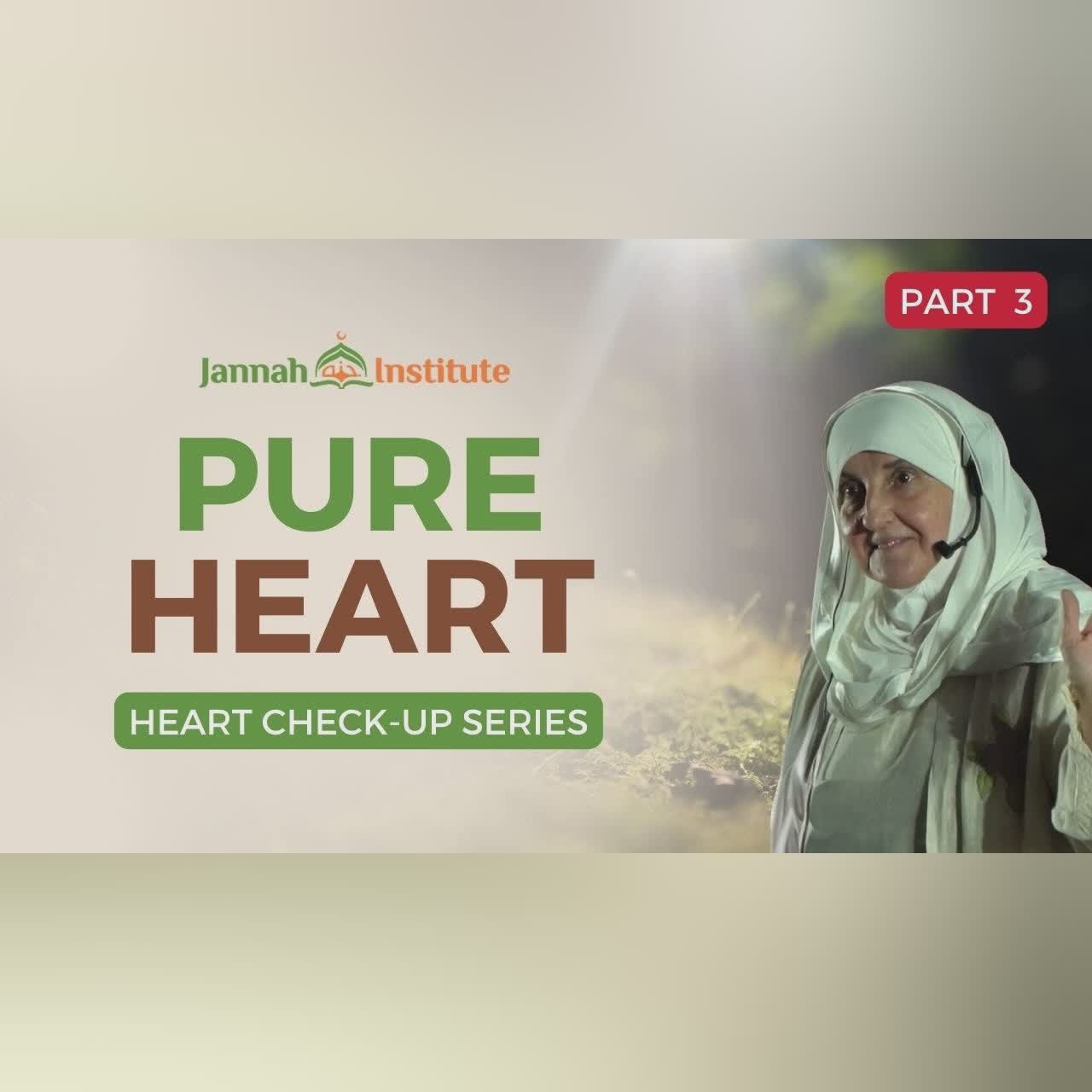 Heart Check-Up (Part 2) I Sh Dr Haifaa Younis at Faith Events I Jannah Institute