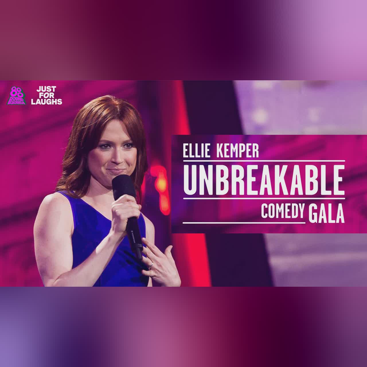 Ellie Kemper Hosts The Unbreakable Comedy Gala (JFL 2015)