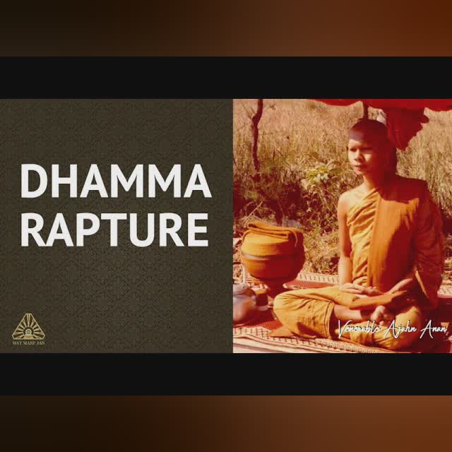 Dhamma Rapture | Ajahn Anan | 23 Aug 2021