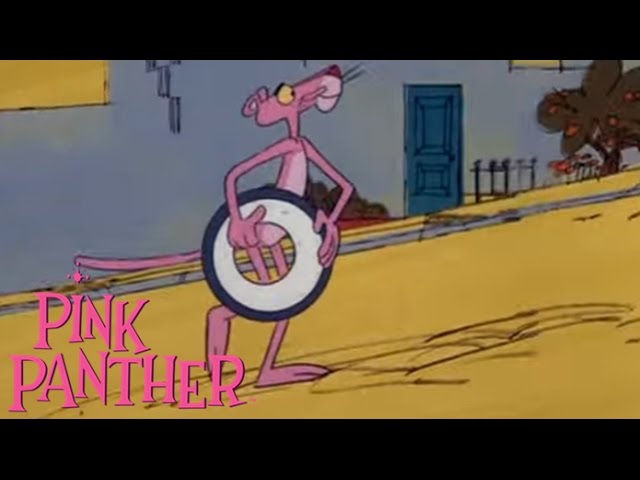 The Pink Panther in "Pink 8-Ball"