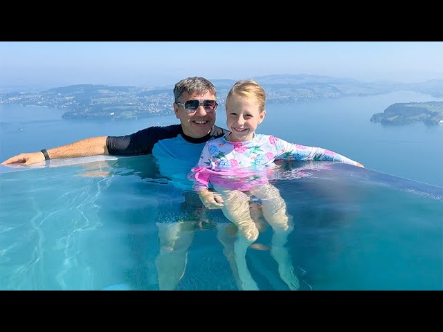 Nastya and Evelyn having fun on the Royal Caribbean cruise