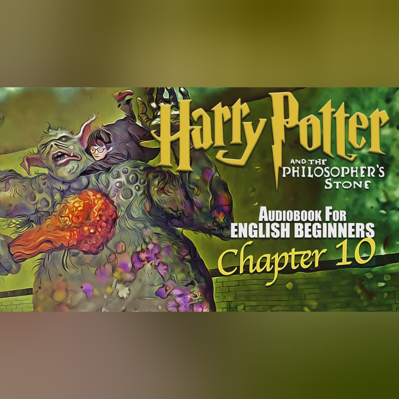 🧙♂️⚡HARRY P0TTER BOOK 1 Ch-10⚡🧙♂️ audiobook for English Beginners (Leitura Guida)
