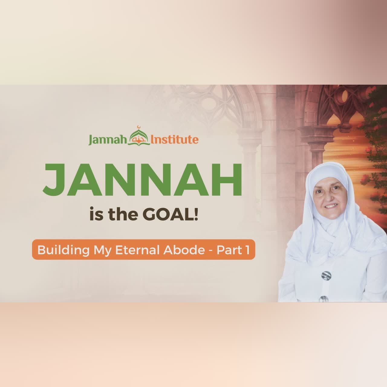 Building My Eternal Abode (Part 1) I Sh Dr Haifaa Younis I Jannah Institute I UK Tour - Twenty6