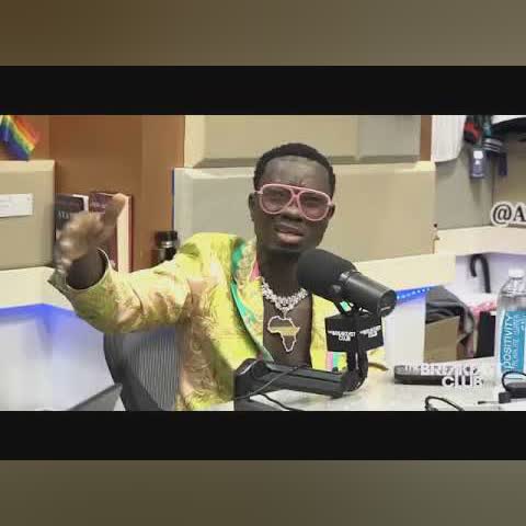 The African King of Comedy @TheRealMichaelBlackson sitting with #DJenvy and #Charlamagne