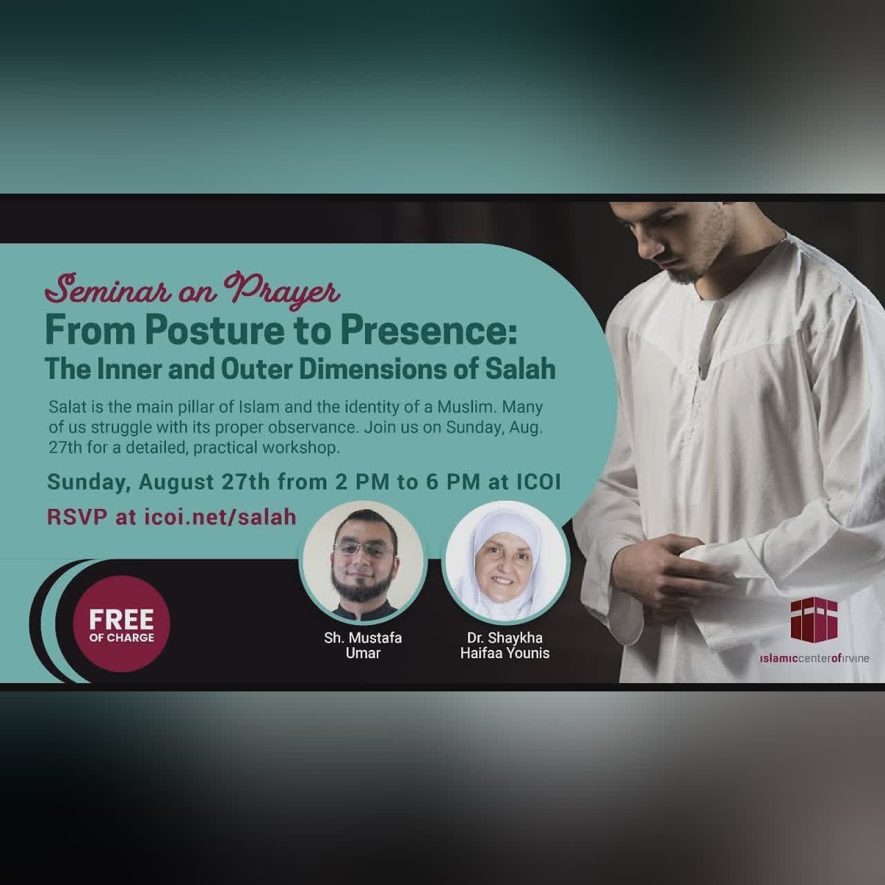 Part 3 - The Inner and Out Dimension of Salah I Shaykha Dr Haifaa Younis and Shaykh Mustafa Umar