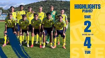 Highlights P18/07 Sverige-Turkiet 2-4