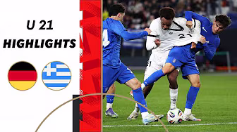 Aufholjagd nicht belohnt | Deutschland vs. Griechenland 2:3 | U 21 EM-Qualifikation | Highlights