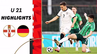 Late double strike in Belfast! | Nordirland vs. Deutschland 1-2 | U 21 EM-Qualifikation Highlights