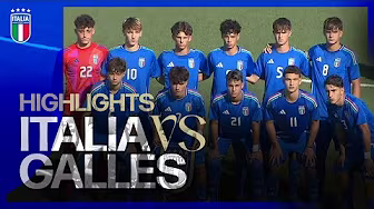 Highlights: Italia-Galles 1-1 | Under 16 | Amichevole