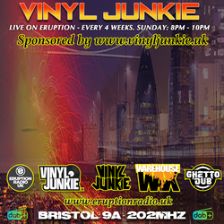 Episode 8 - Vinyl Junkie - Eruption Radio - 24th October 2021
