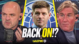U-TURN!? Simon Jordan & Danny Murphy REACT as Steven Gerrard becomes FAVOURITE for Rangers job again