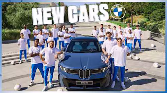 What BMW MODEL did Kylian Mbappé, Jude Bellingham and Vini Jr. choose? | Real Madrid x BMW
