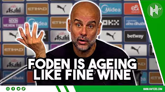 EXTRAORDINARY Foden is ageing like FINE WINE | Pep Guardiola