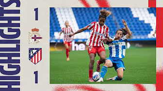 Deportivo 1-1 Atlético de Madrid Femenino | ⚽ Gaby G. | HIGHLIGHTS, Liga F - MD8