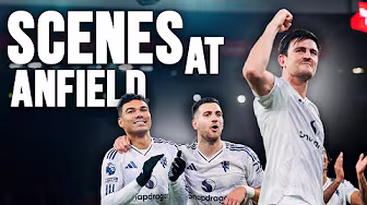 Full-Time SCENES At Anfield 🤩 | Liverpool v Man Utd