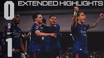 TROSSARD GOAL & ANOTHER CLEAN SHEET 🔥 | EXTENDED HIGHLIGHTS | Fulham vs Arsenal | Premier League