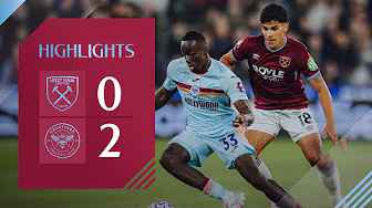 West Ham 0-2 Brentford | Premier League Highlights