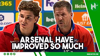 Arsenal STRONG from set-pieces | Julian Alvarez & Diego Simeone | Arsenal v Atletico Madrid